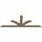 Ekena Millwork Richland Smooth Timber Gable Bracket, Douglas Fir, 60"W x 22"H x 1 1/2"D x 3 1/2"F, 9/12 Pitch GBW060X22X0204RIC00SDF - alternate 5